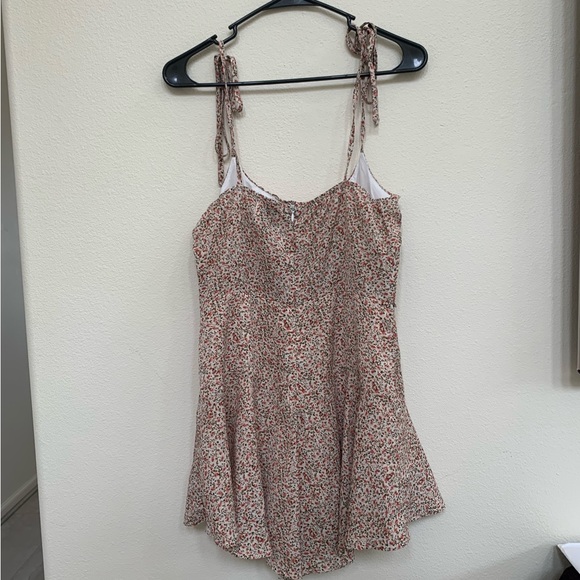 Princess Polly Red Multi Marko Romper - Picture 6 of 6